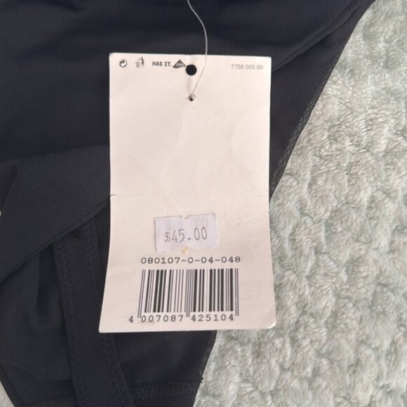 New Conturelle Felina Thong Underwear Black Size 10 - Picture 5 of 7